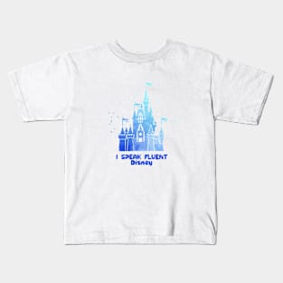 Castle Inspired Silhouette Kids T-Shirt